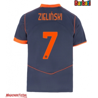 Inter Milan Piotr Zielinski #7 Tricou Fotbal Replică 2025-26 Barbati Treilea